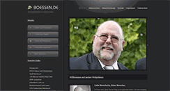 Desktop Screenshot of boessen.de